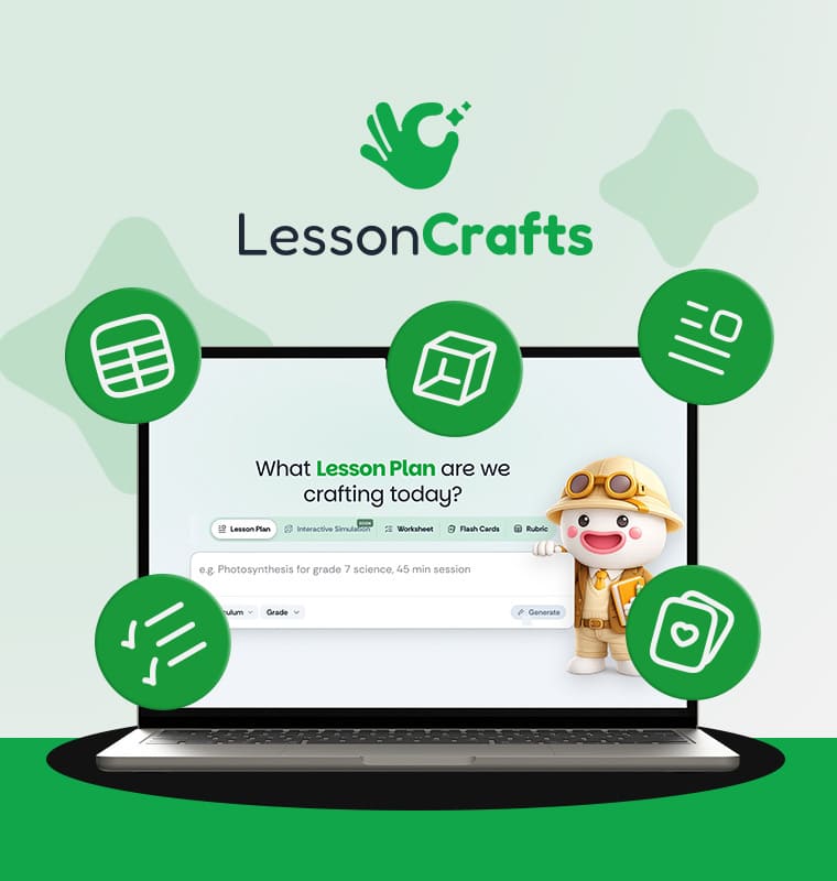 Teacher, Stop Juggling Multiple Tools for Lesson Preparation! Meet LessonCrafts AI